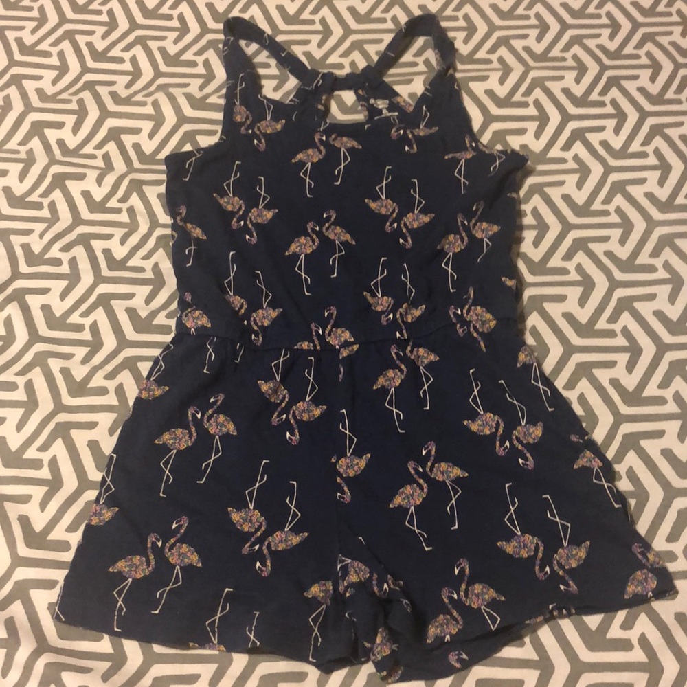 Old navy flamingo romper